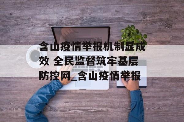 含山疫情举报机制显成效 全民监督筑牢基层防控网_含山疫情举报