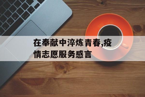 在奉献中淬炼青春,疫情志愿服务感言
